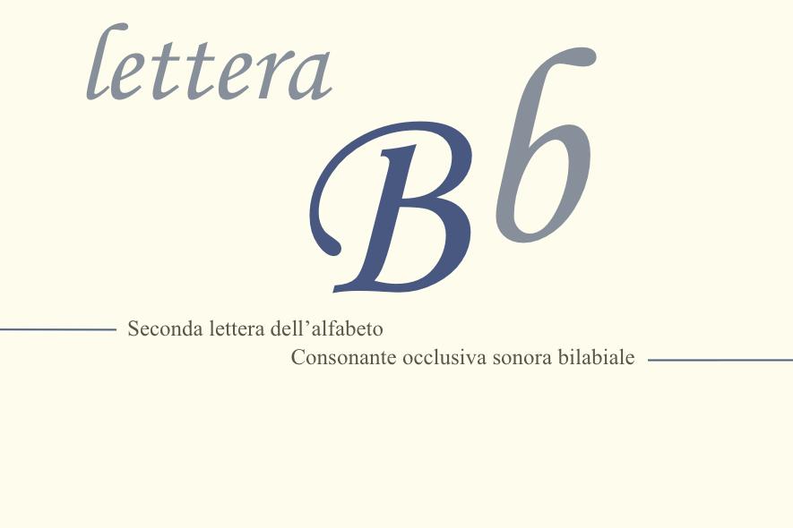 Lettera B